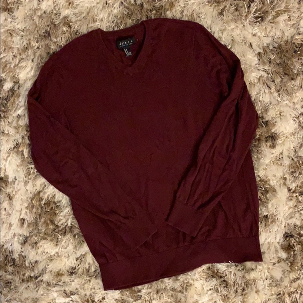 Men’s Long Sleeve V-Neck